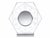 Modern Harcourt Crystal Table Clock from Baccarat, 2000s For Sale - Image 3 of 7