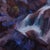 Couloir Indigo by Judd Mercer | Oil on panel Abstract landscape with blues and purples. For Sale - Image 4 of 5
