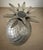 Mid 20th Century Vintage Large Silver Metal Pineapple Ice Bucket For Sale - Image 5 of 12