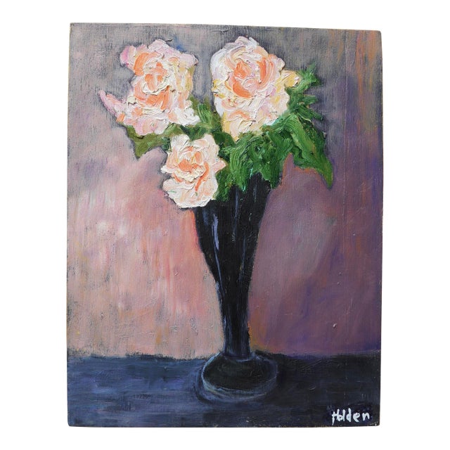 Three Roses in Mauve For Sale