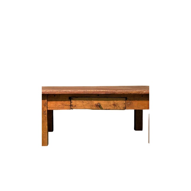 Rustic Antique Fir Table, 1800s For Sale - Image 3 of 4