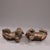 Pair of Antique Gilt Bronze Pixiu Statues, Mythical Beast Figures, 1.37kg For Sale - Image 9 of 9