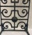 Antique Patinated Iron European Building Fragment Screen For Sale - Image 4 of 5