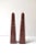 Mid-Century Modern Italian Marble Obelisks, Pair For Sale - Image 3 of 12