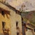 Italian Artist, View of Houses, 1930, Oil on Board, Framed For Sale - Image 7 of 16
