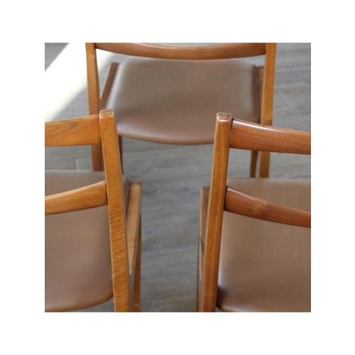 Caramel Dining Chairs, 1960s, Set of 6 For Sale - Image 12 of 13