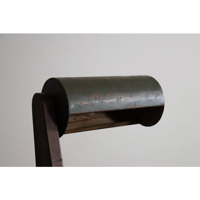 Desk with Integrated Lamp by Pierre Jeanneret for Chandigarh, 1950s For Sale - Image 11 of 18