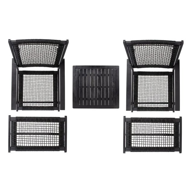 Chantelle 5 Piece Living Set - Black For Sale In Philadelphia - Image 6 of 9