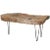 Rustic Custom-Made Coffee Table of Old Natural Coffee Table For Sale