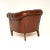 1900 - 1909 Antique Swedish Leather Armchair, 1900s For Sale - Image 5 of 11