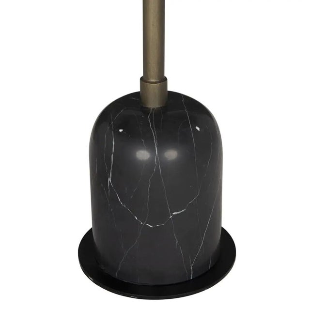 Noir Shantu Side Table with Stone Top For Sale - Image 4 of 5