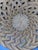 Mid-20th Century Boho Coastal Chic Loop Weave Pencil Reed Basket For Sale - Image 4 of 4