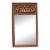 Likely 19th Century Mirror Created From an Antique Chinese Wood Panel For Sale