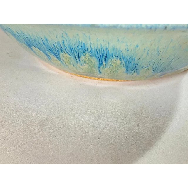 1950s Scandinavian Stoneware Bowl Enameled, 1960s For Sale - Image 5 of 8