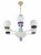 Mid-Century Modern Italian Murano Glass Chandelier, 1960s For Sale - Image 3 of 18