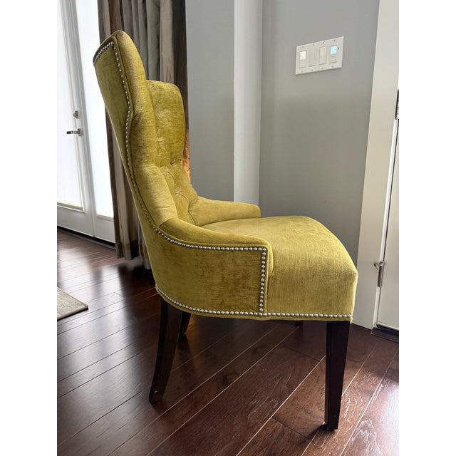 Ethan Allen Ethan Allen “Claudia” Dining Chairs For Sale - Image 4 of 11