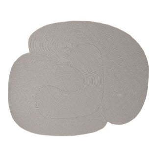 Riff Rug, 12x15ft, Natural, From Souda, Braided, Coiled Wool Area Rug For Sale