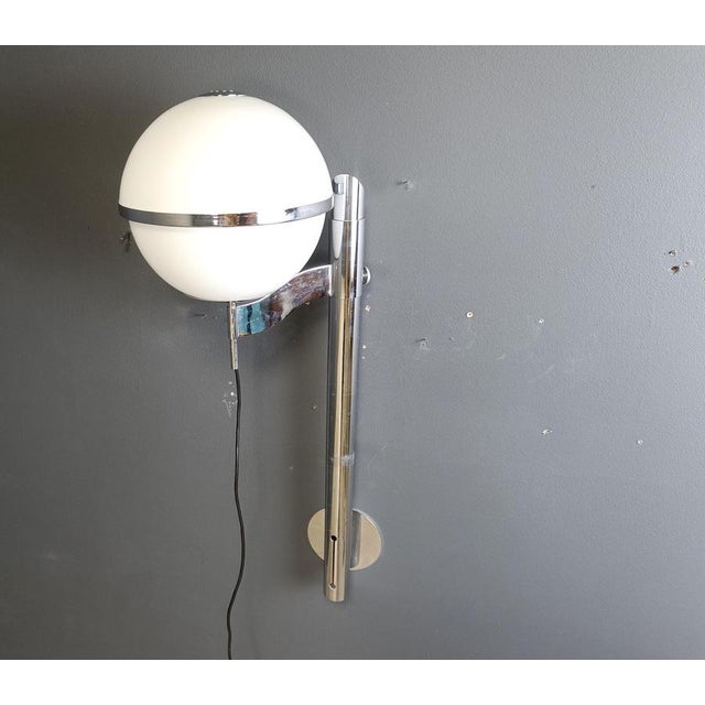 Glass Pusicona Lamp attributed to Franco Milletti for Artemide, 1960s For Sale - Image 7 of 13