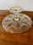 L E Smith Heritage Collection “Quintec” Pattern Pedestal Cake Stand For Sale - Image 9 of 12
