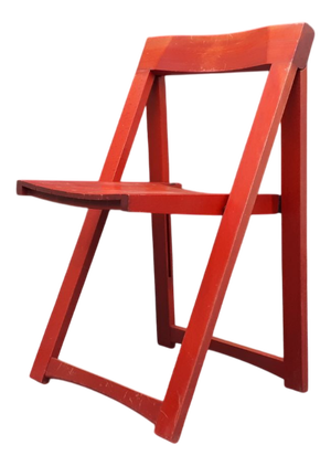 Vintage Folding Chair by Aldo Jacober for Alberto Bazzani, 1960s