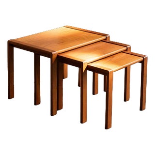 Nesting Tables from Aksel Kjersgaard, Set of 3 For Sale