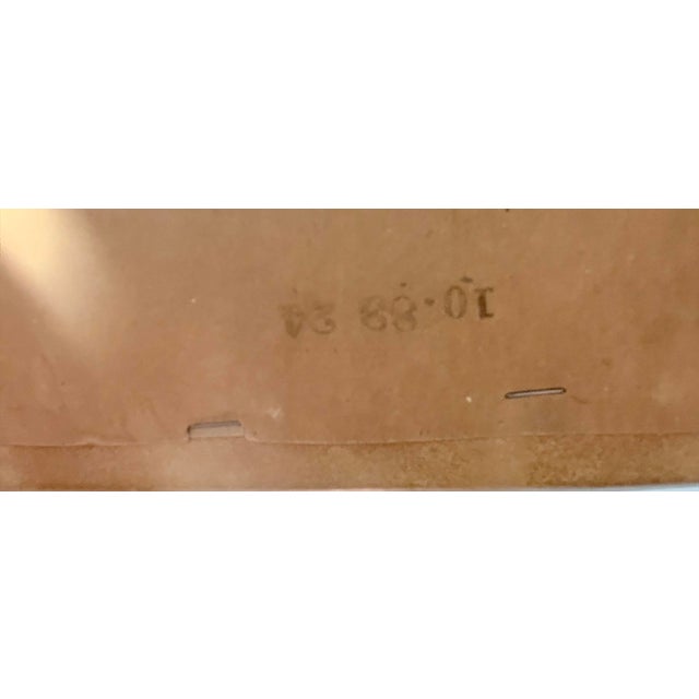 Vintage Stoneville Tufted Camel Swivel Executive Chair, 1970s For Sale - Image 9 of 12