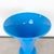 Mid 20th Century Vintage Blue Opaline Glass Vase For Sale - Image 5 of 8