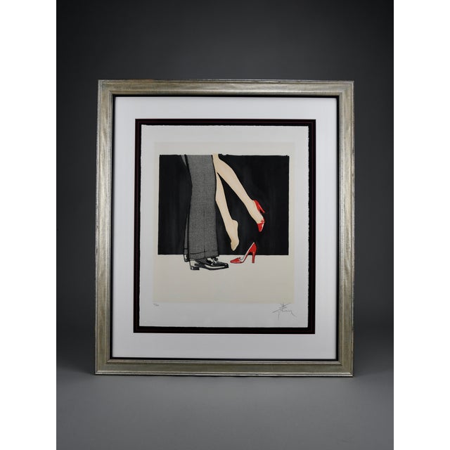 René Gruau, Bonjour Chérie, 1990, Acrylic on Paper For Sale - Image 12 of 17