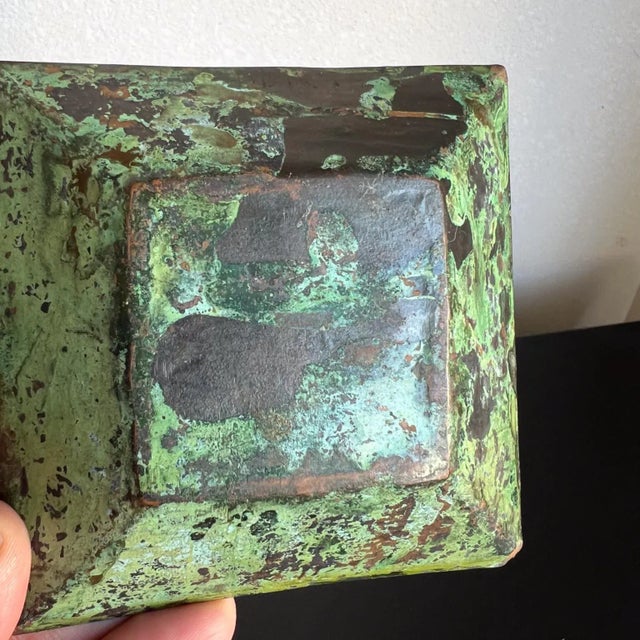 Copper Set of Two Copper Trays by Graziella Laffi, Animal Design, Peru, 1960s For Sale - Image 8 of 9