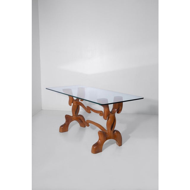 Sculptured Dining Table by Paul Laszlo, 1940s For Sale - Image 10 of 10
