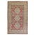Red Late 20th Century Crimson Red Central Asian Rug For Sale - Image 8 of 18