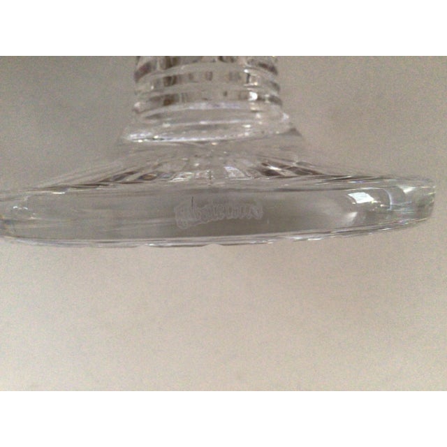 1980s Waterford Crystal Candle Holder For Sale - Image 9 of 10