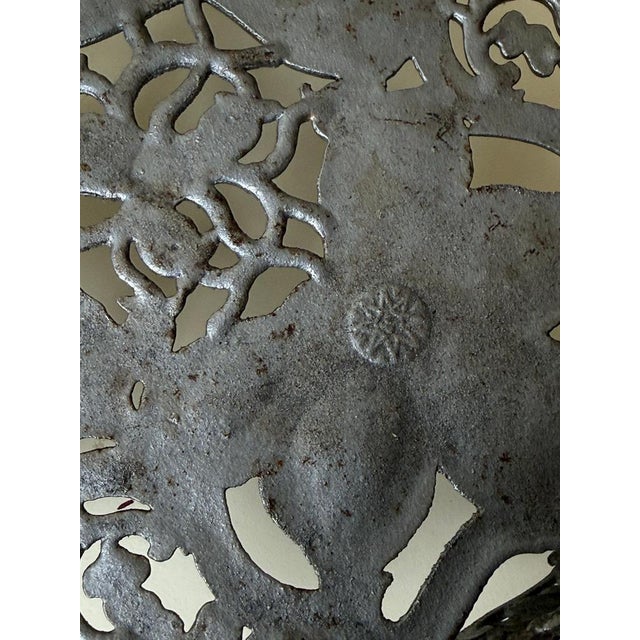Art Nouveau Cast Iron Plant Stand with Chestnut Leaves, 1880s For Sale - Image 14 of 16