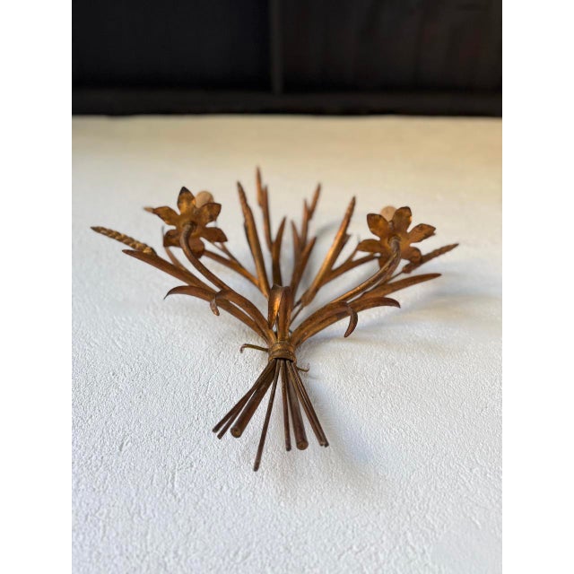 Wall Light in Gilt Brass, 1970s For Sale - Image 14 of 18