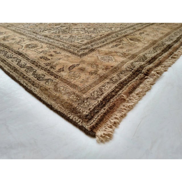1950s Vintage Tabriz Rug 6'9" X 10' For Sale In New York - Image 6 of 7