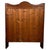 Brown Early 20th Century Antique English Oak Open Bookcase For Sale - Image 8 of 10