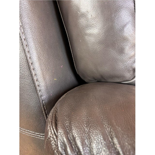 Chateau D’Ax Leather Sofa, Designed by the Italian Furniture Brand Chateau D’Ax For Sale - Image 10 of 12