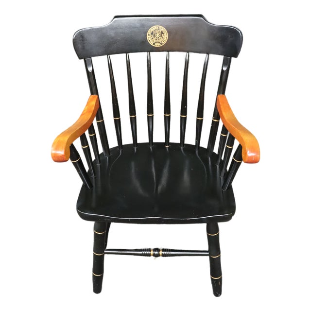 Wake Forest University Commemorative Windsor Armchair, Dated 1984–1985 For Sale