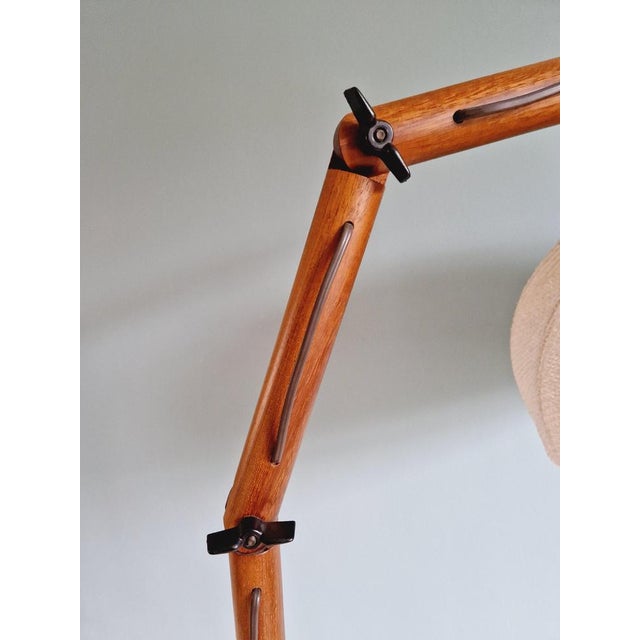 Scandinavian Teak Lamp, 1970s For Sale - Image 10 of 18