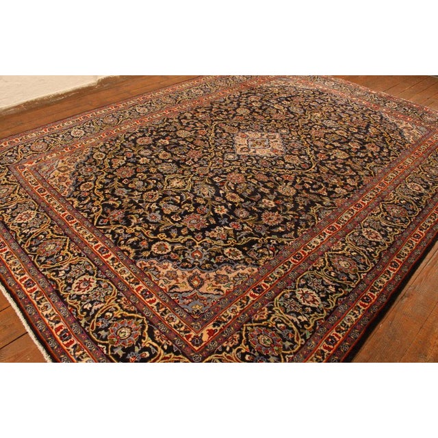 Middle Eastern Hand-Knotted Rug For Sale - Image 10 of 11