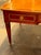 Large 19th C. French Louis XVI Walnut Bureau Plat For Sale - Image 4 of 11