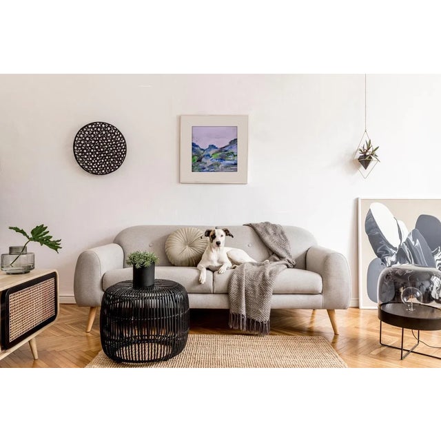 Contemporary Mariam Khachatryan, Romance de la Nature, 1992, Watercolor on Paper, Framed For Sale - Image 3 of 4