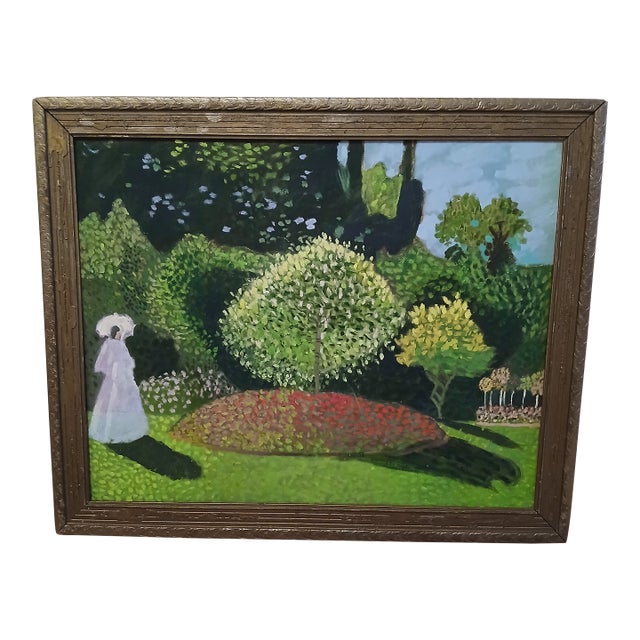 1990s Landscape Oil Painting For Sale