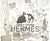This is a 1928 French vintage advertisement for luxury gift accessories made under the iconic HERMES label. It is elegant...