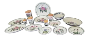 Collection of Botanic Garden Serving Dishes