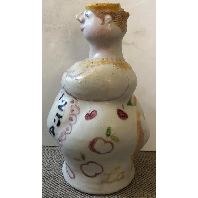 Italian Female Decanter / Vase For Sale - Image 4 of 7