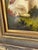 Wood Vintage Landscape Oil Painting With Dog For Sale - Image 7 of 14