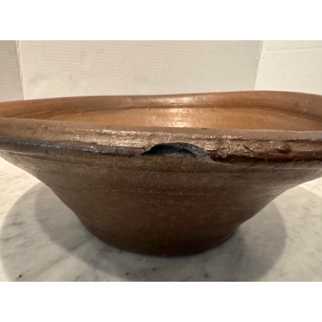 Ceramic Original Antique French Pottery Bowl-Late 19th C For Sale - Image 7 of 8