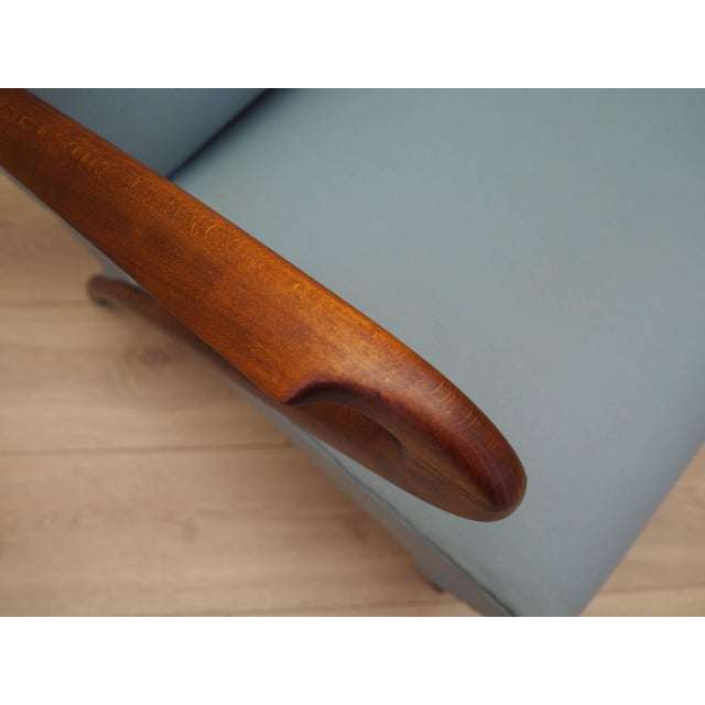 Italian Mint Gree Sofa, 1970s For Sale - Image 14 of 18