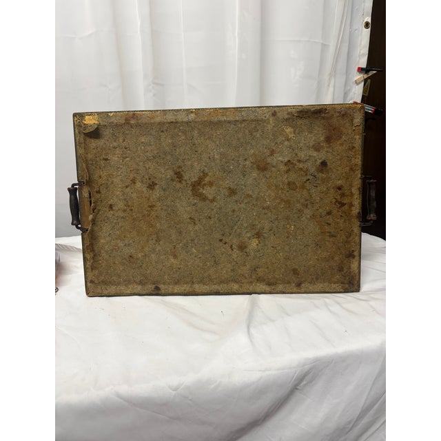 Art Deco Serving Tray With a Print by Marygold Tsanya. For Sale - Image 11 of 11